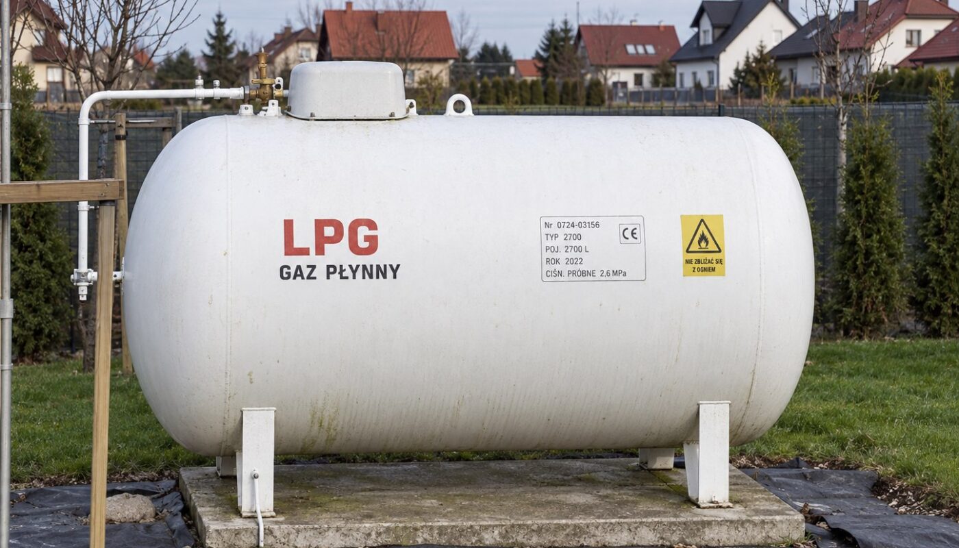 butla z gazem 2700 litrów